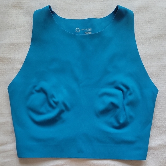 offline Tops - Offline By Aerie Blue Sport Bra XS